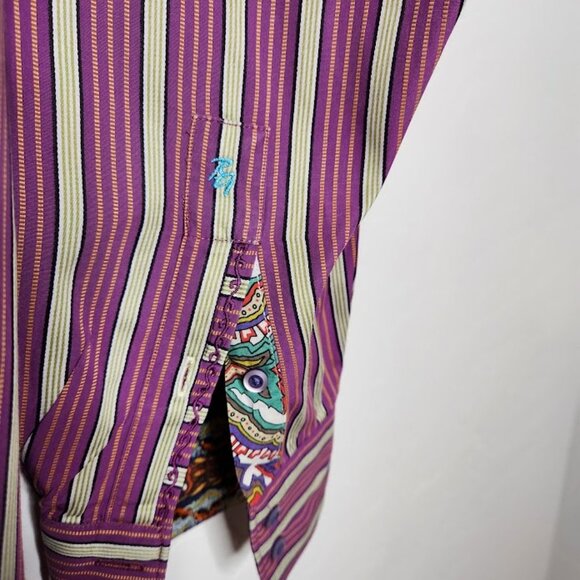 Robert Graham Men's Dress Shirt Size Large - Picture 6 of 7